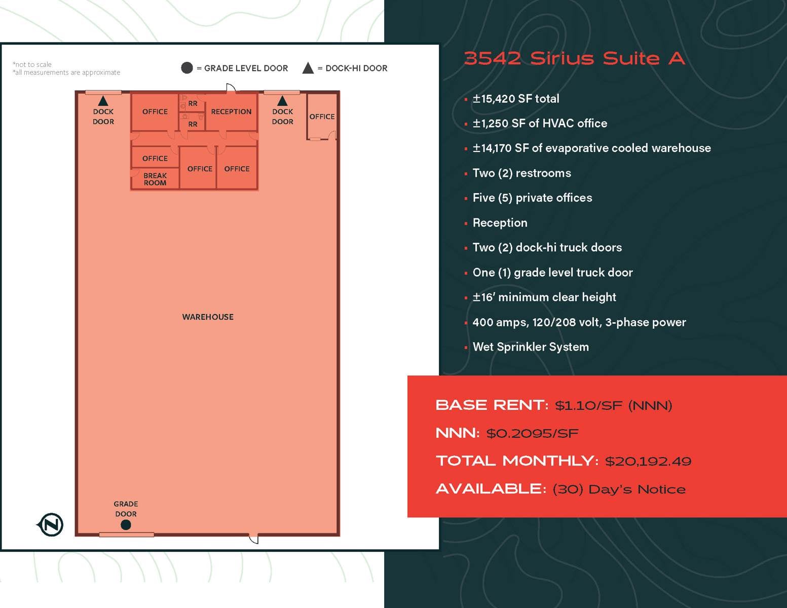 3542 Suite A Floorplan