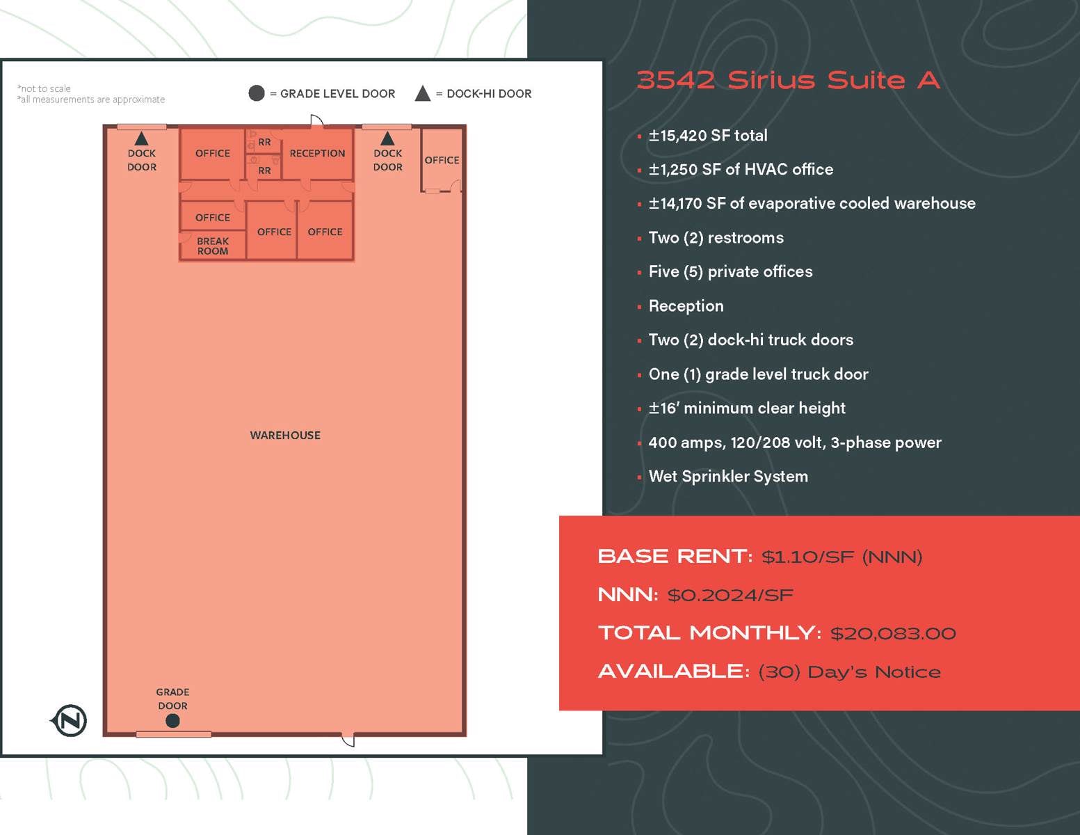 3542 Suite A Floorplan