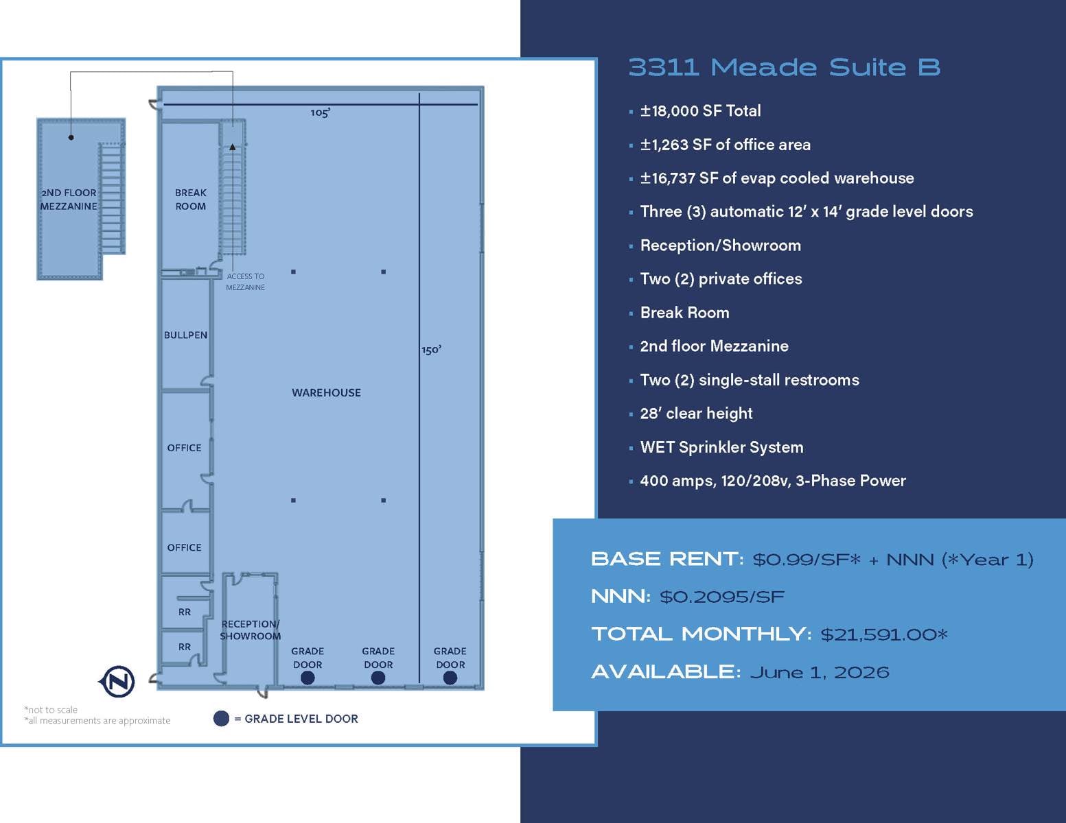 3311 Suite B Floorplan