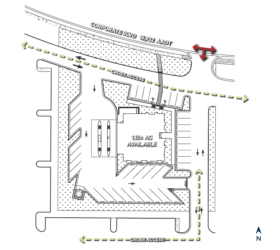 site plan - alafaya trl & corporate circle