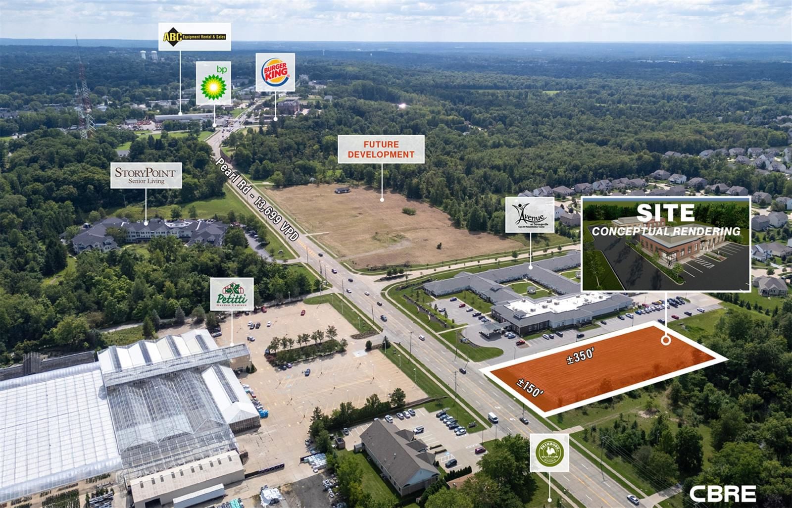 1.18 AC Development Site 18928 Pearl Road - Image 4