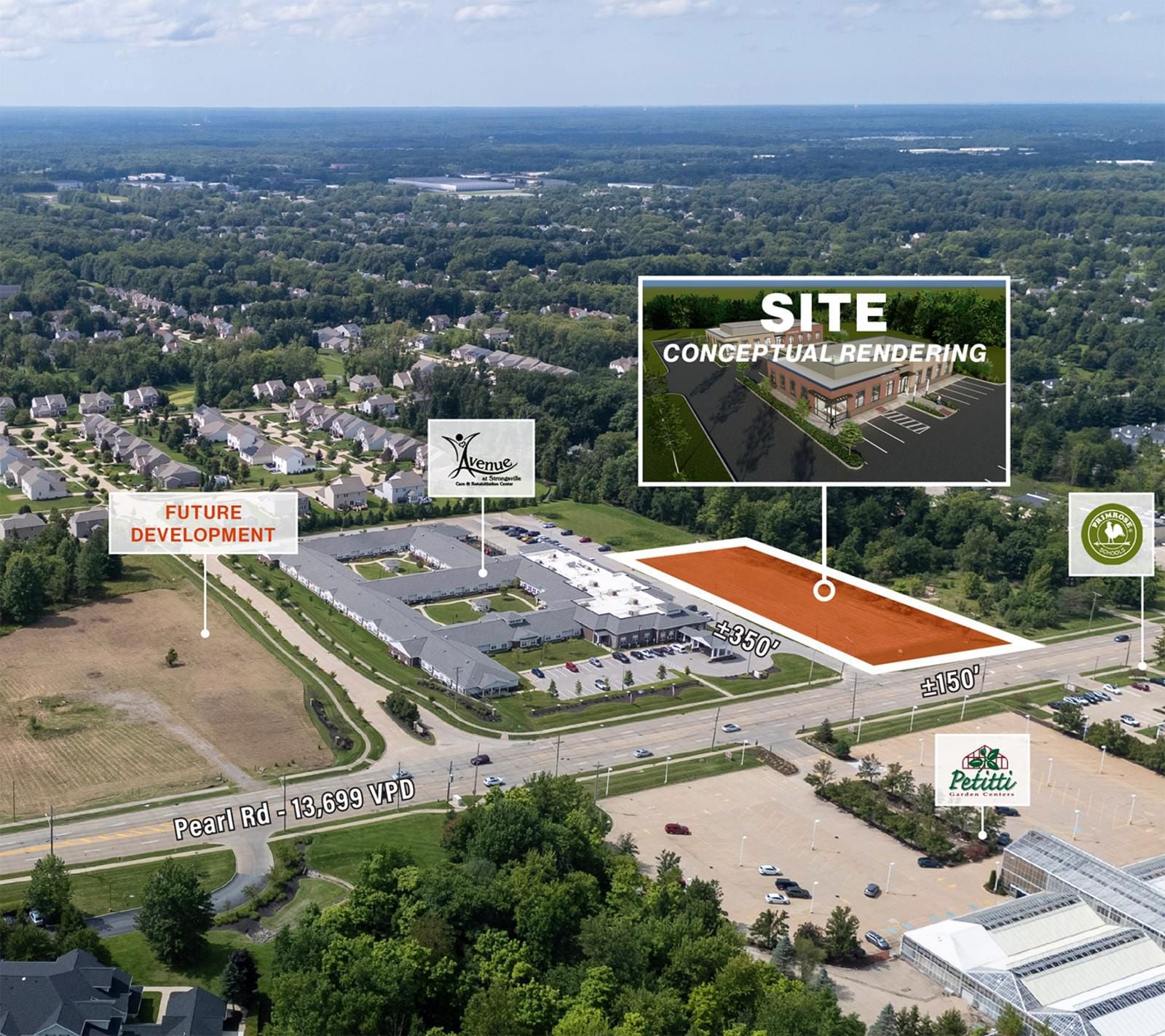 1.18 AC Development Site 18928 Pearl Road - Image 3