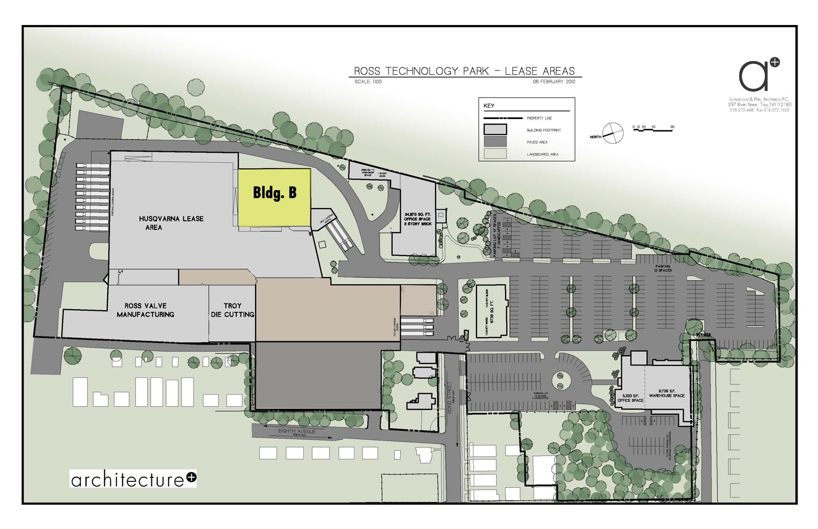 Bldg B site plan