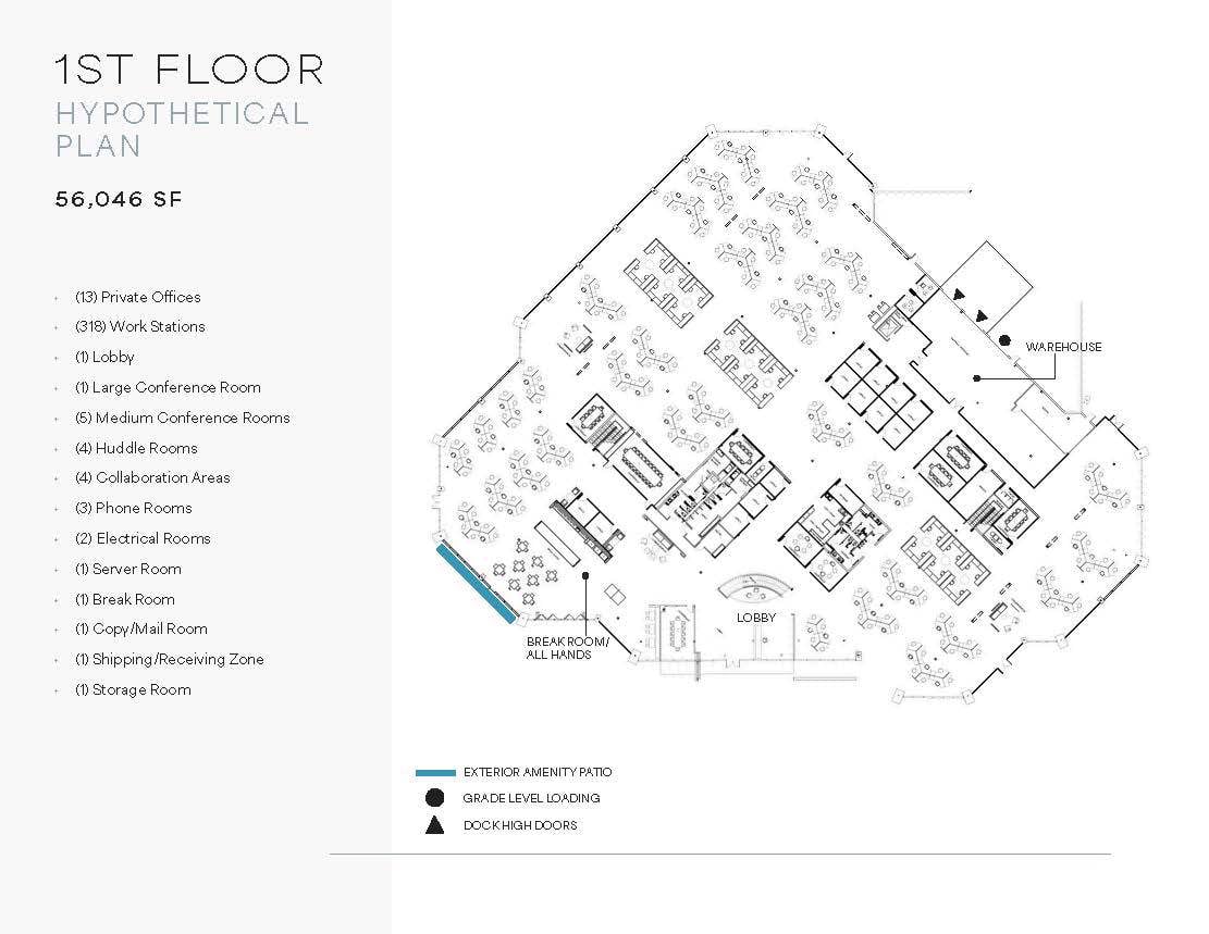 1st Floor - Hypothetical Plan