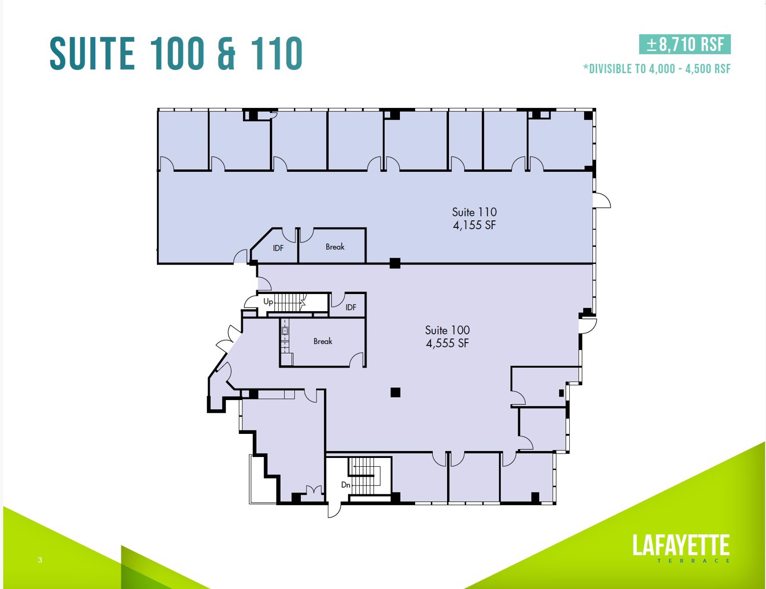 Suites 100 & 110