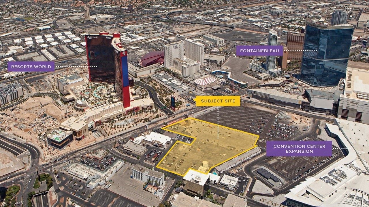 Strip Development Land Development ±10 Acres Las Vegas Strip Development Site, 2955 South Las Vegas ...