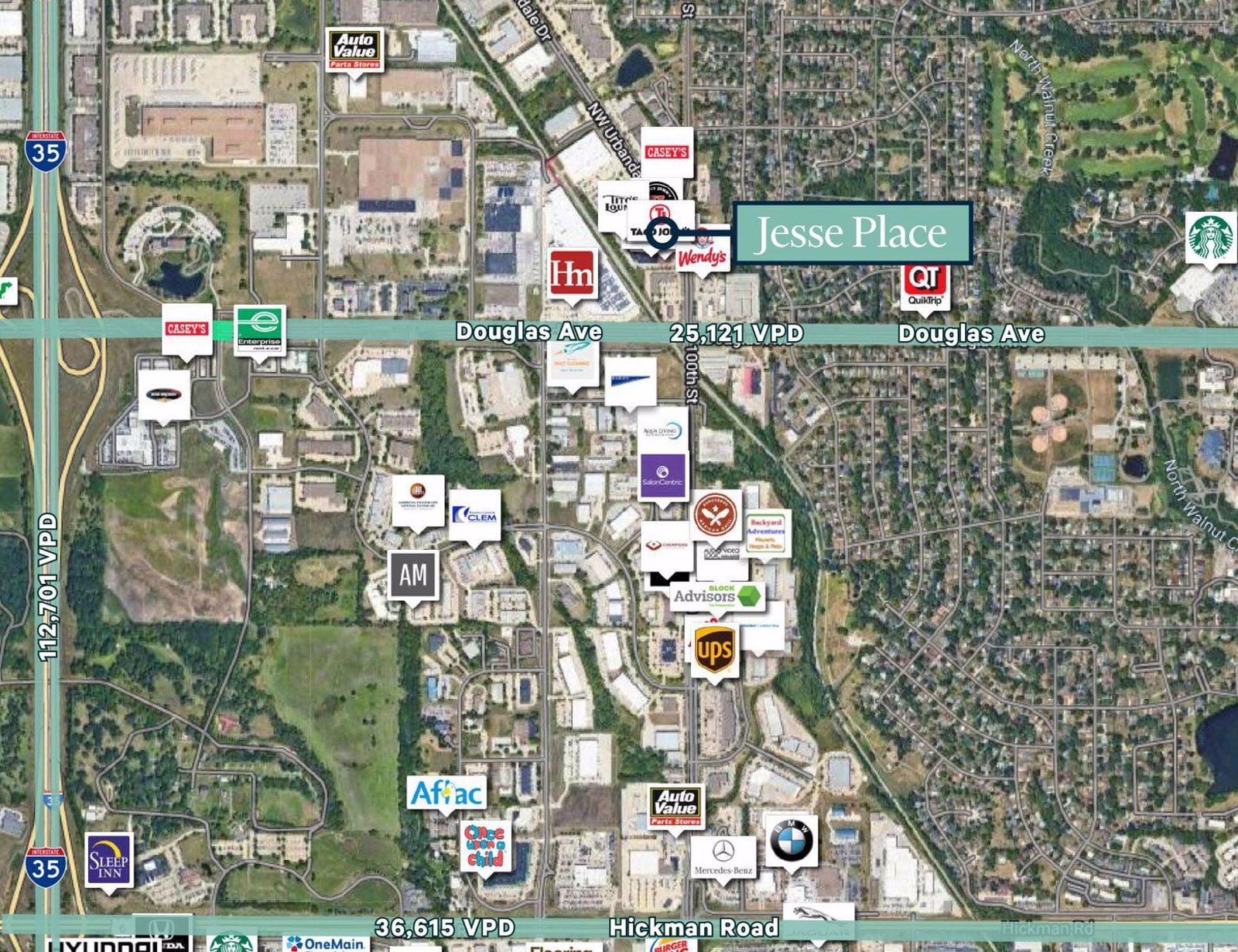 Jesse Place Map