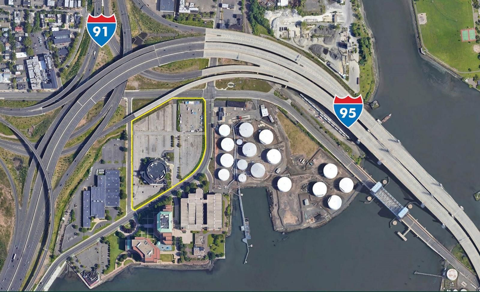 600 Long Wharf aerial_outlined