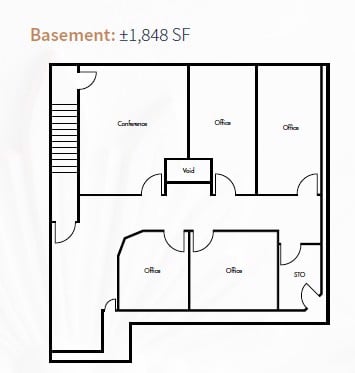Basement: ±1,848 SF 