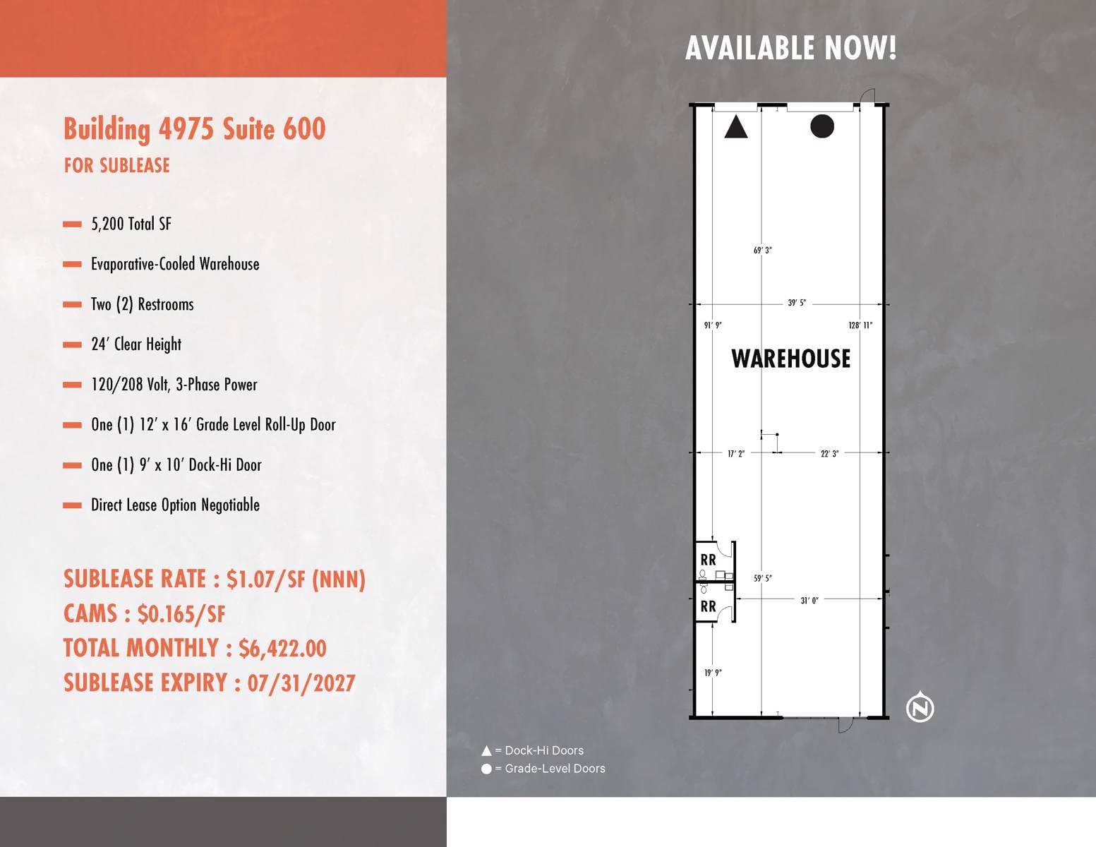 4975 Suite 600 floorplan