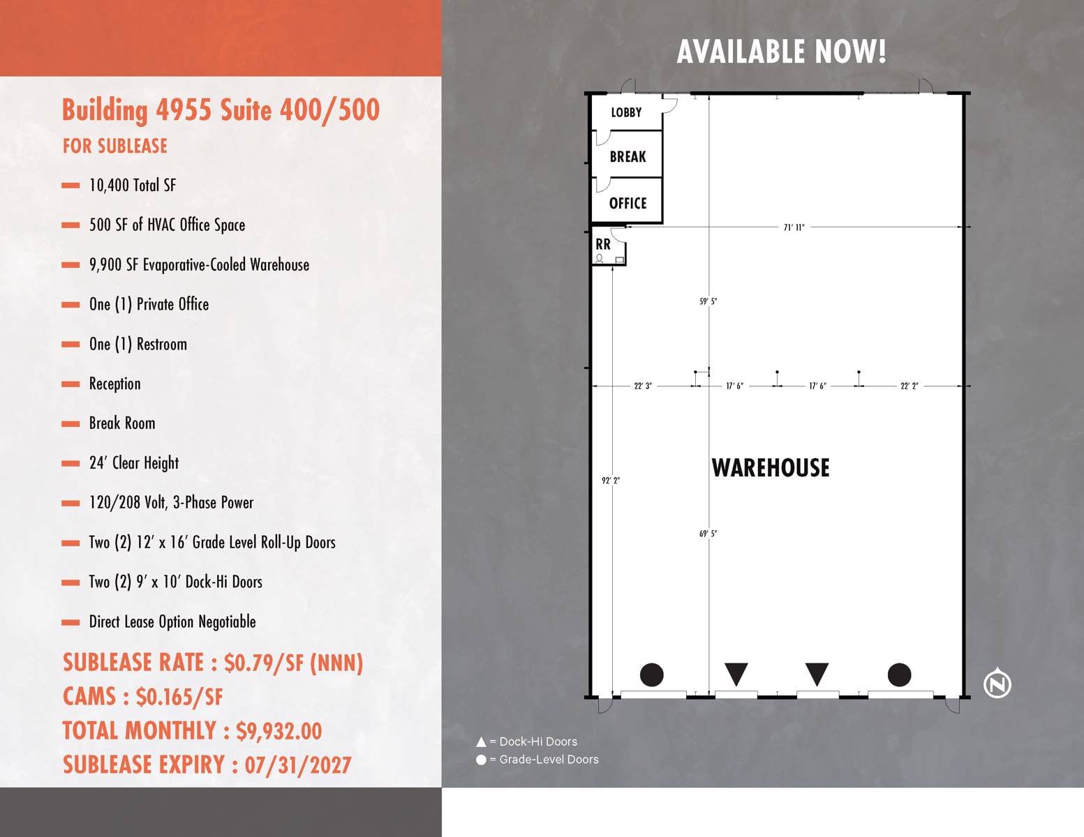 4955 Suite 400-500 floorplan