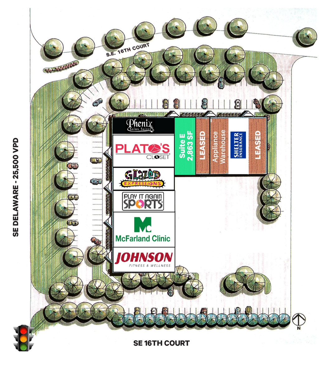 1605 SE Delaware_Ankeny Business Park-Site Plan