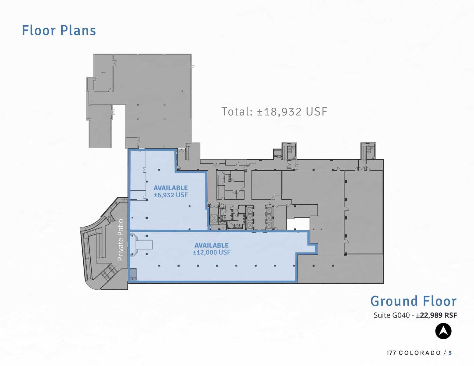 Lower Level - Suite G040 