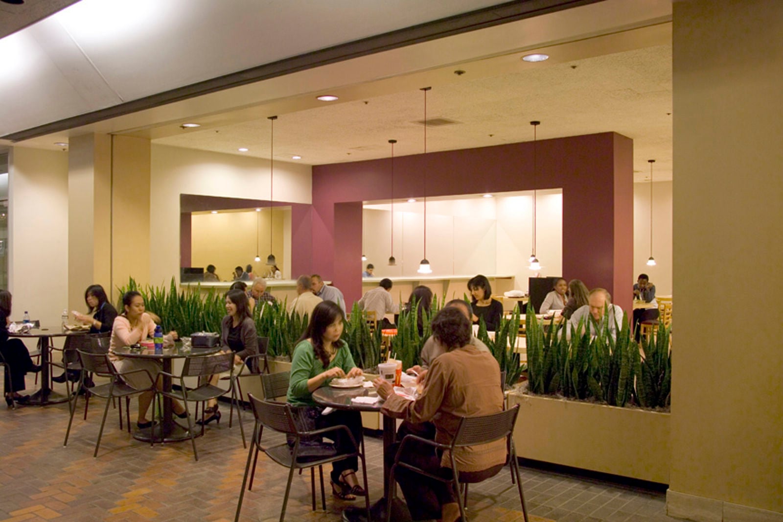 CNP Retail Level Plaza Grill Dining Area
