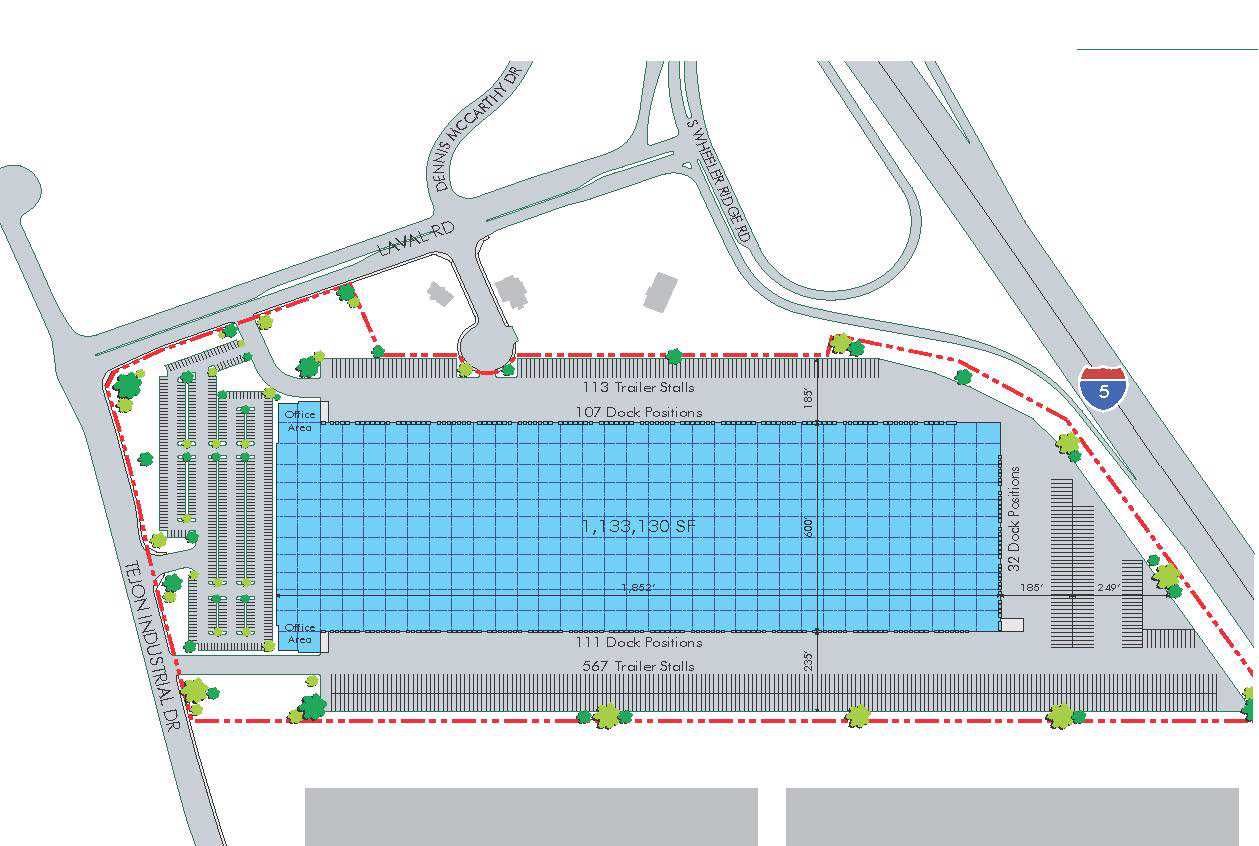 I-5 Distribution Center - Plan