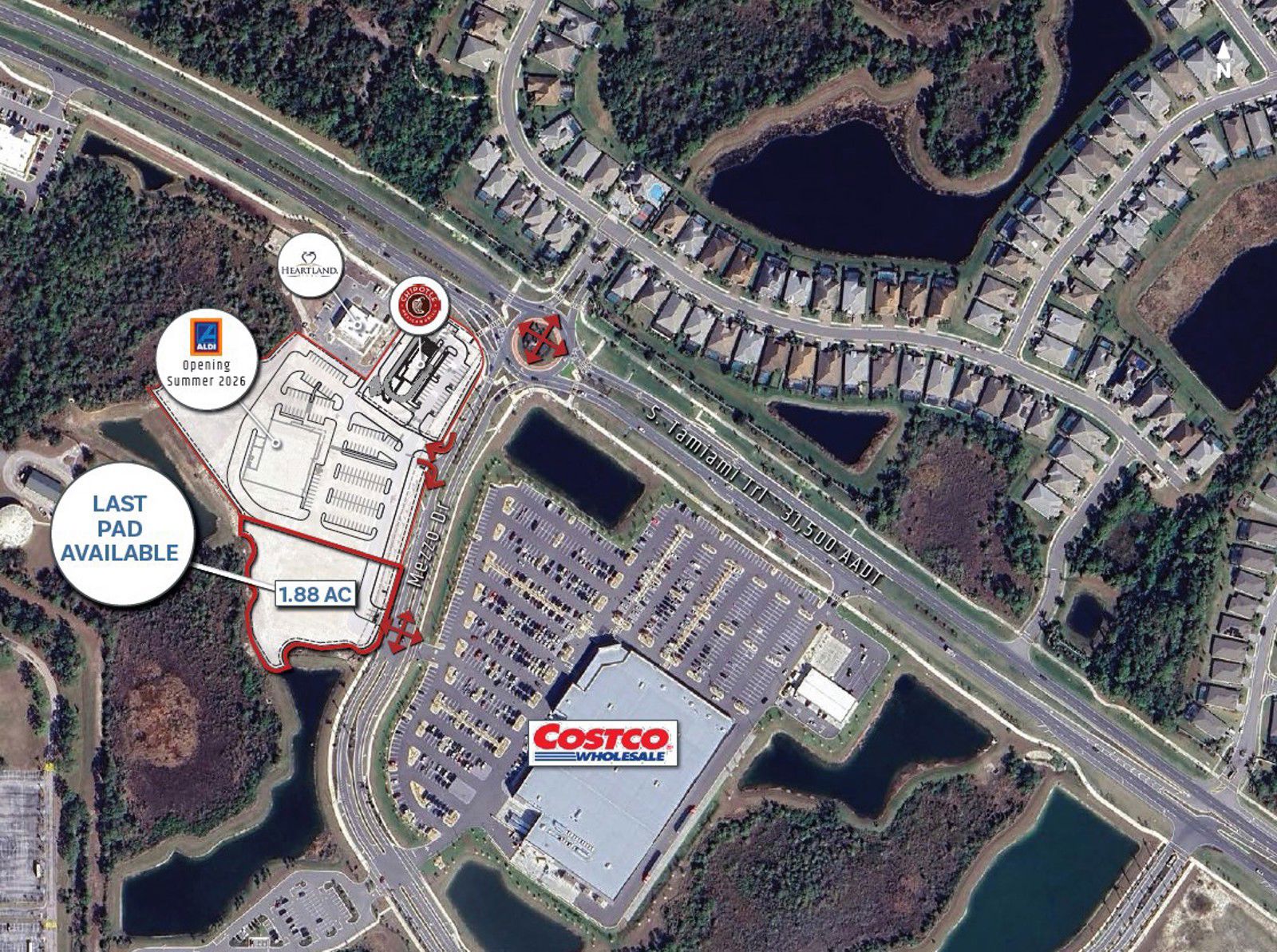 site plan aerial - wellen park
