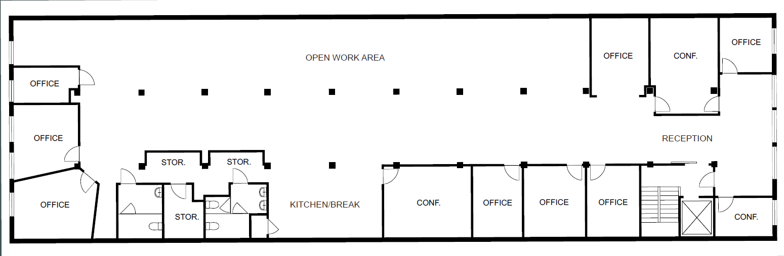 585 2nd Floor Plan