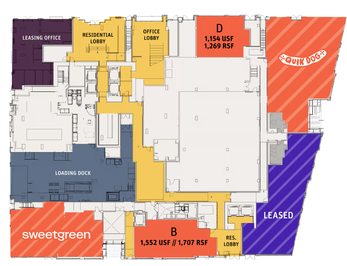 Building A - The Canyon - Site Plan
