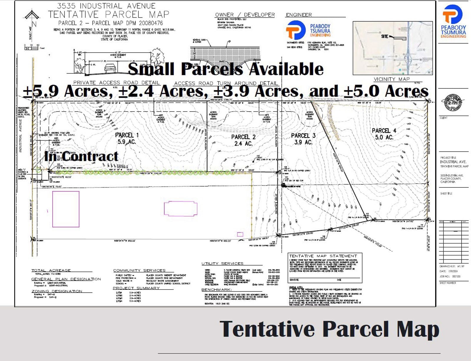 Tentative Map_3535 Industrial