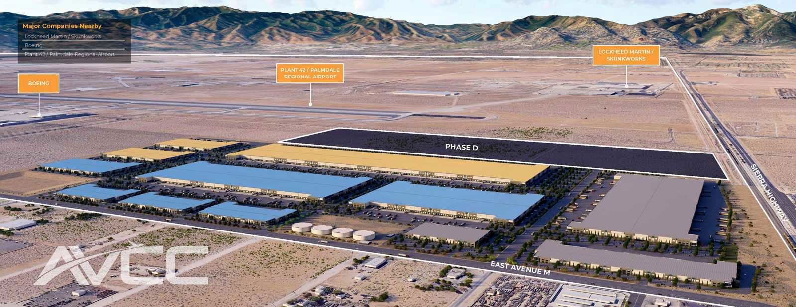 Antelope Valley Commerce Center - Aerial