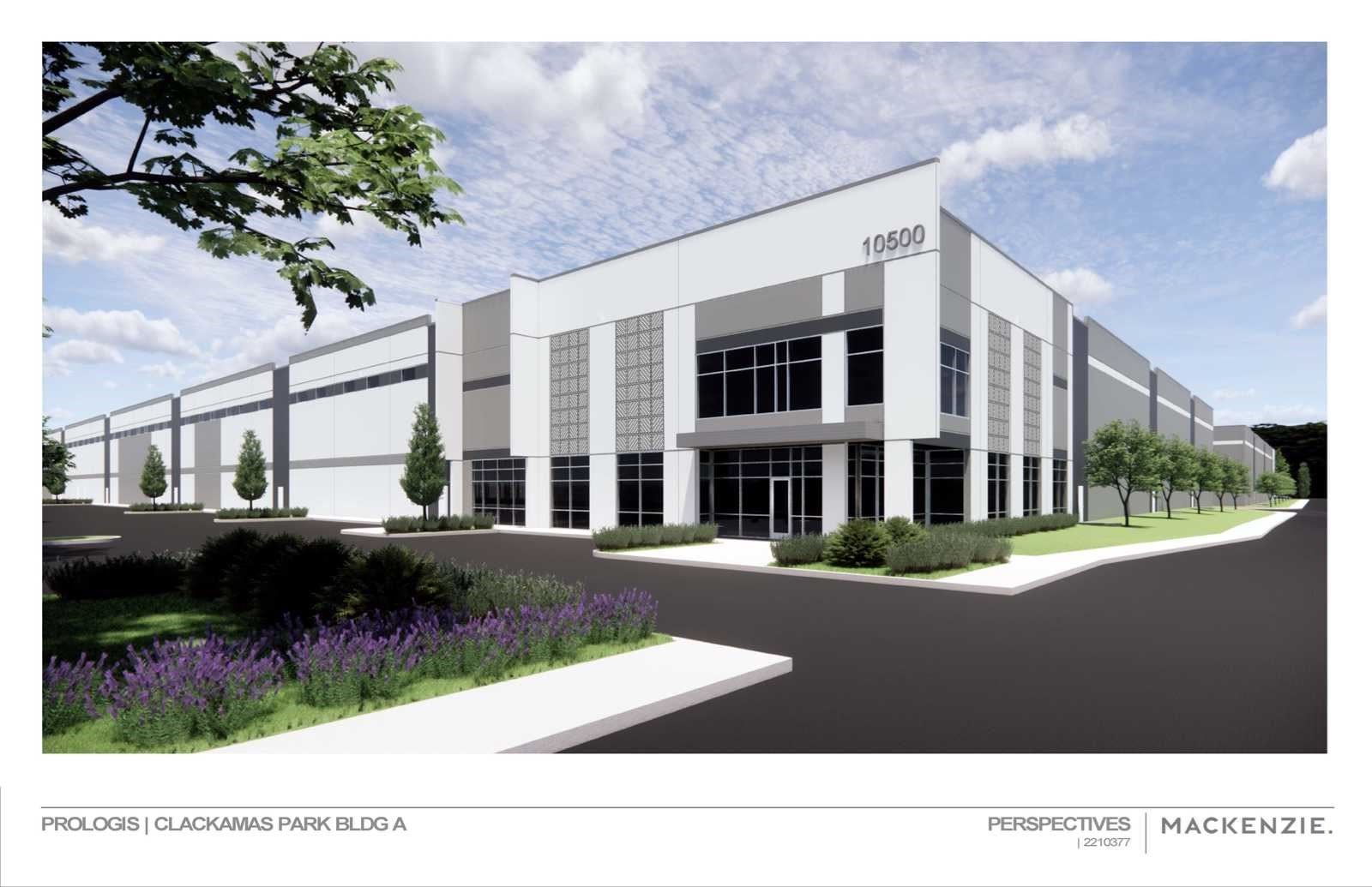Prologis Park Clackamas Building A NW Render-1.2-Design Review R
