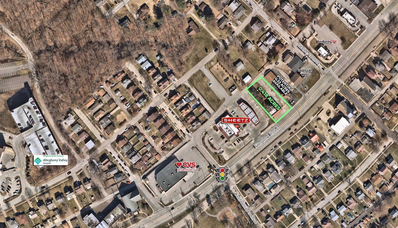 1421 Freeport Road - CL Main Aerial