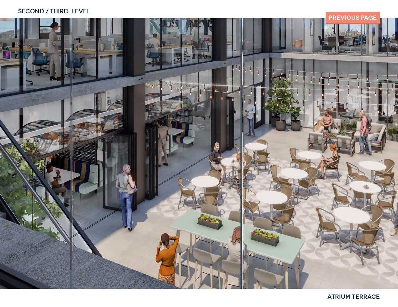 Block 21 2nd-3rd Level Atrium Terrace
