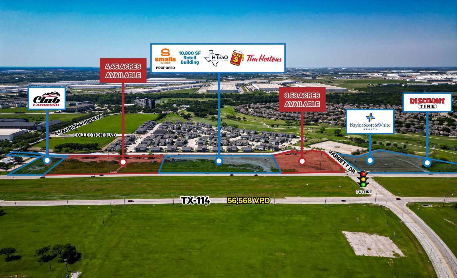 Champions West SWQ Hwy 114 & I-35W - Image 1