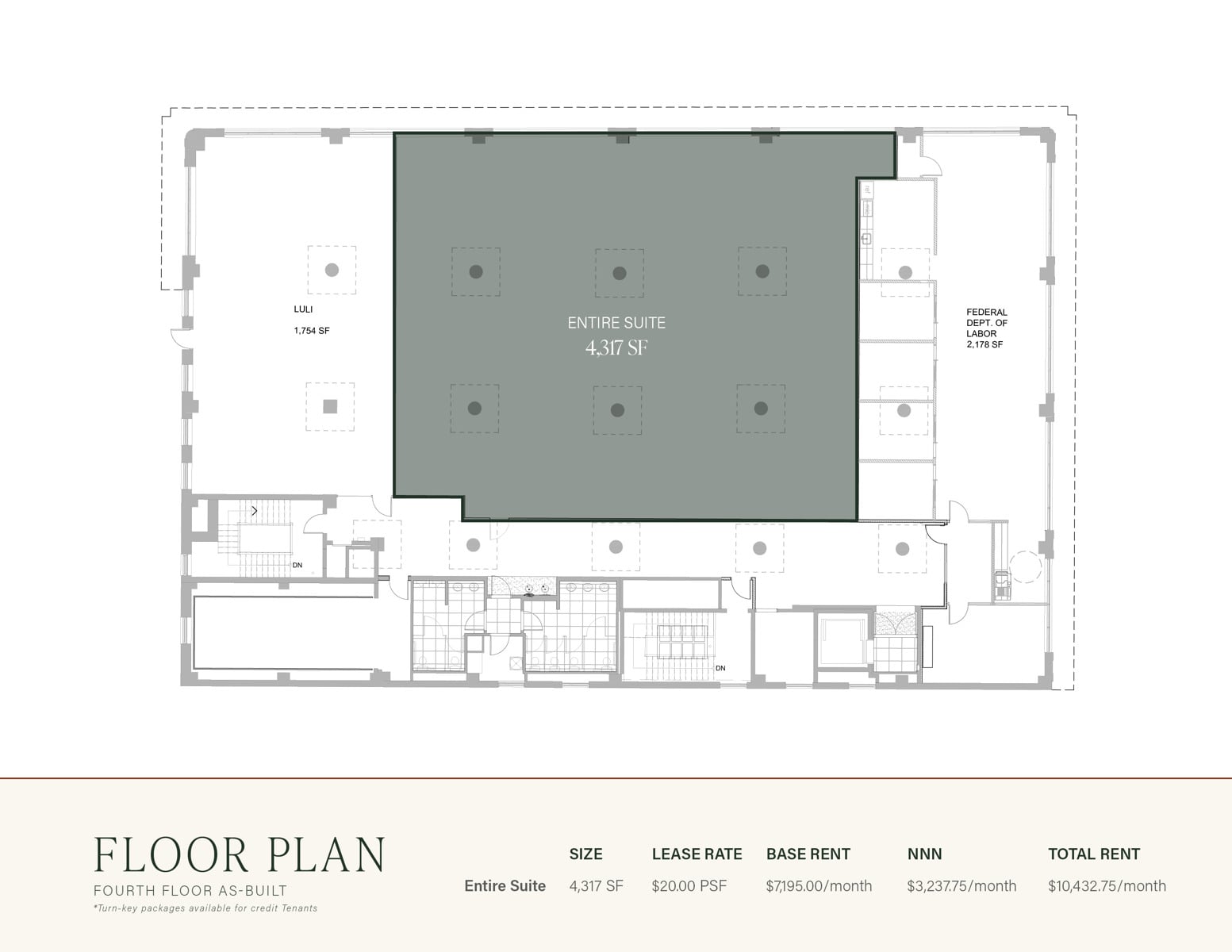 FP 4th Floor As Built