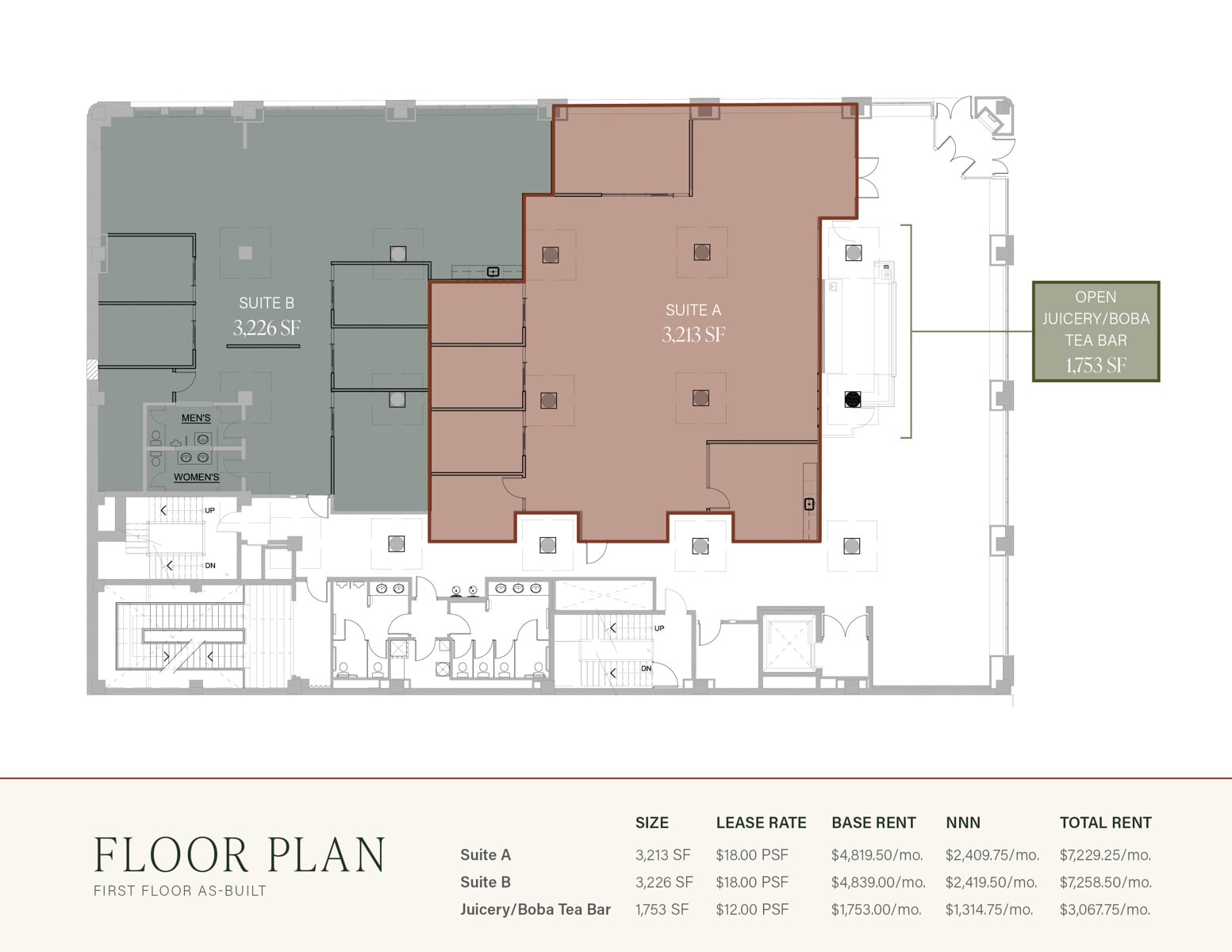 FP 1st Floor As Built