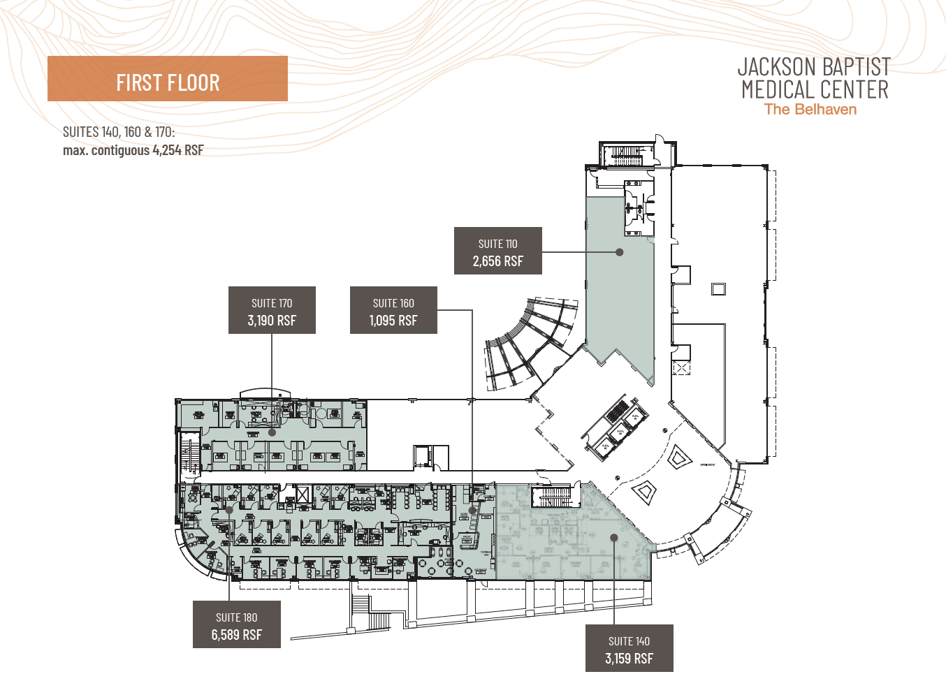 1st Floor - 16,689 SF