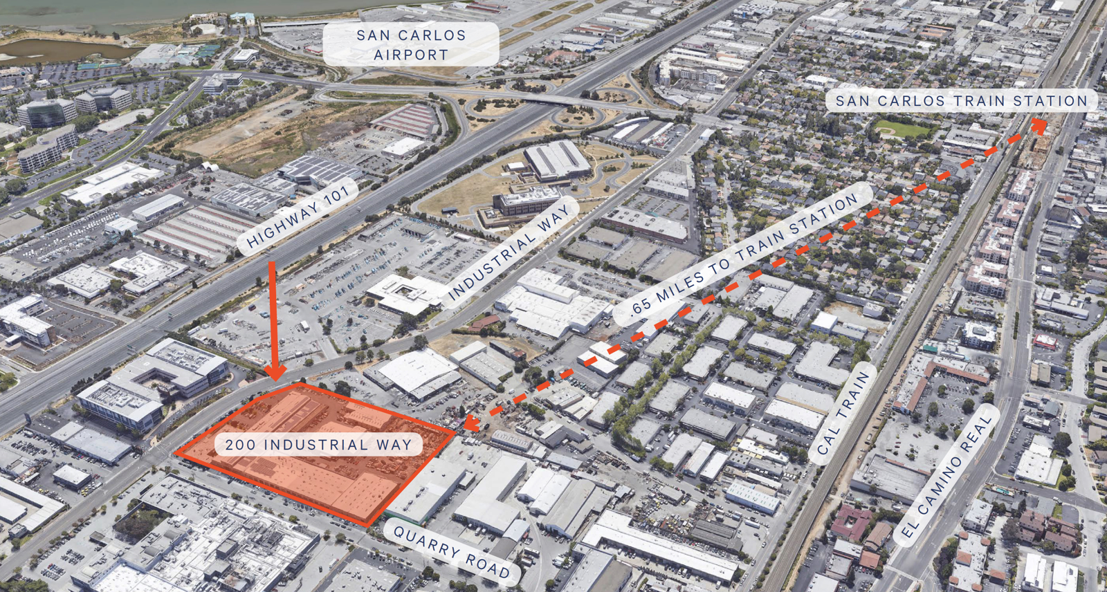 200 Industrial Aerial