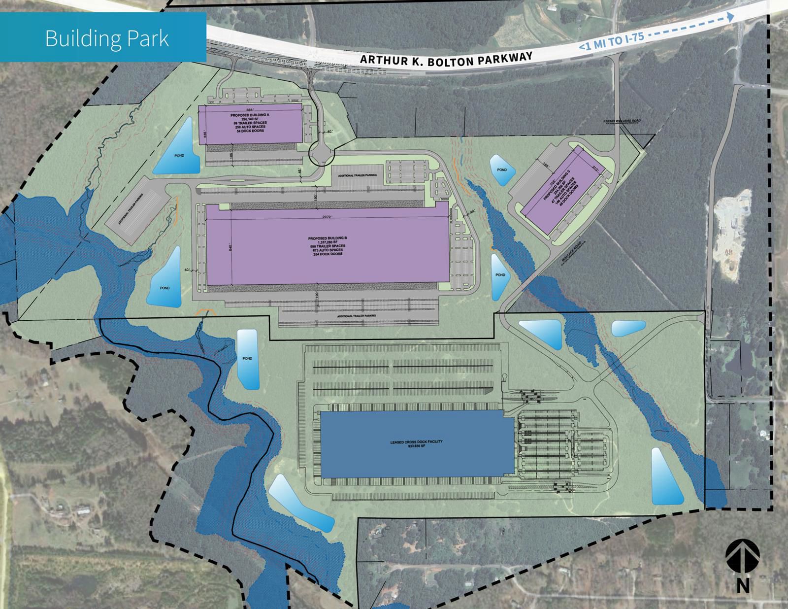 Site Plans - Prologis 75 Commerce Center
