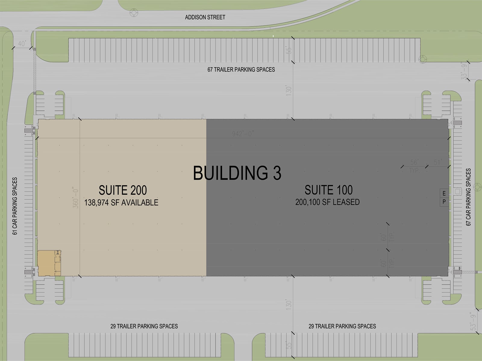 1740 Joe Battle Boulevard - Site Plan (Building 3)