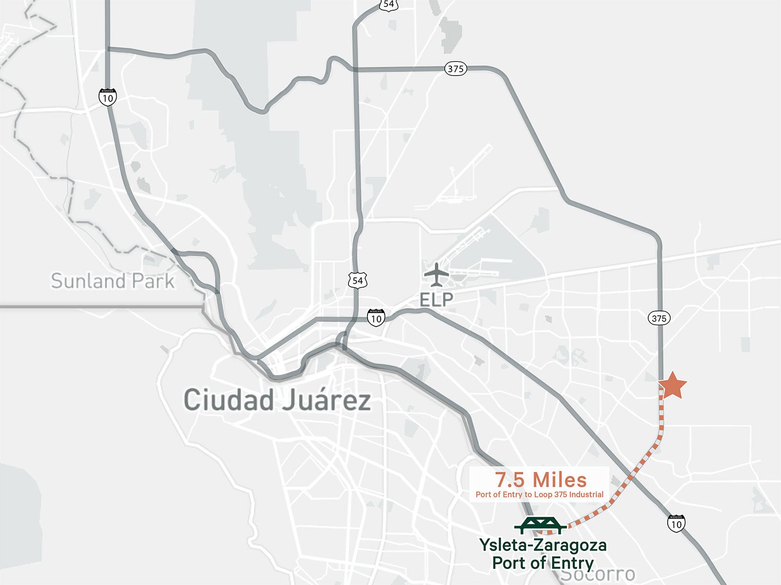 1740 Joe Battle Boulevard - Map View w Site Plan