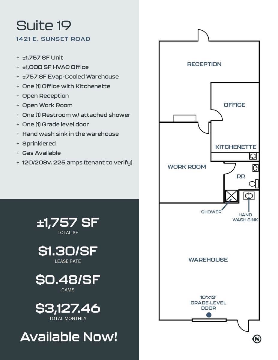 1421 Suite 19 floorplan