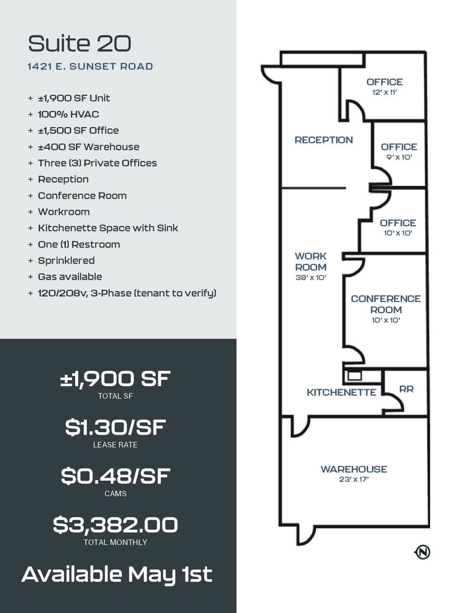 1421 Suite 20 floorplan