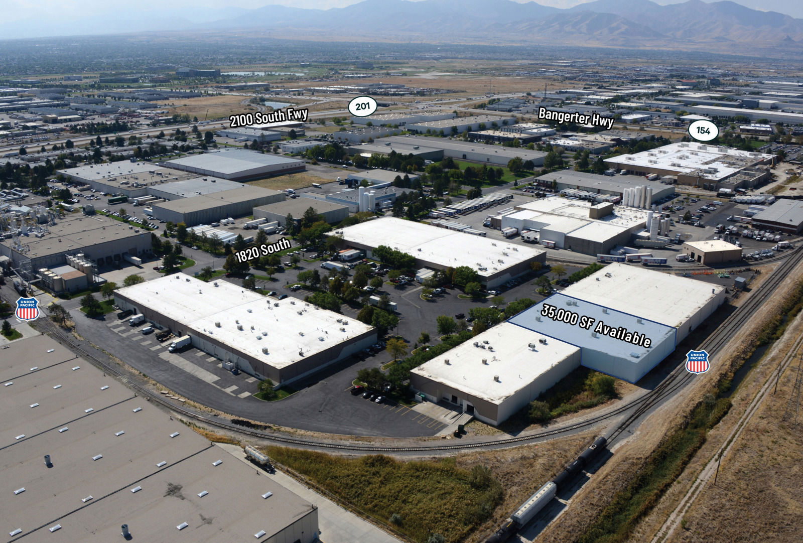Centennial Plaza Bldg 2_3612-3614 West 1820 South_Aerial Campaign 05-23