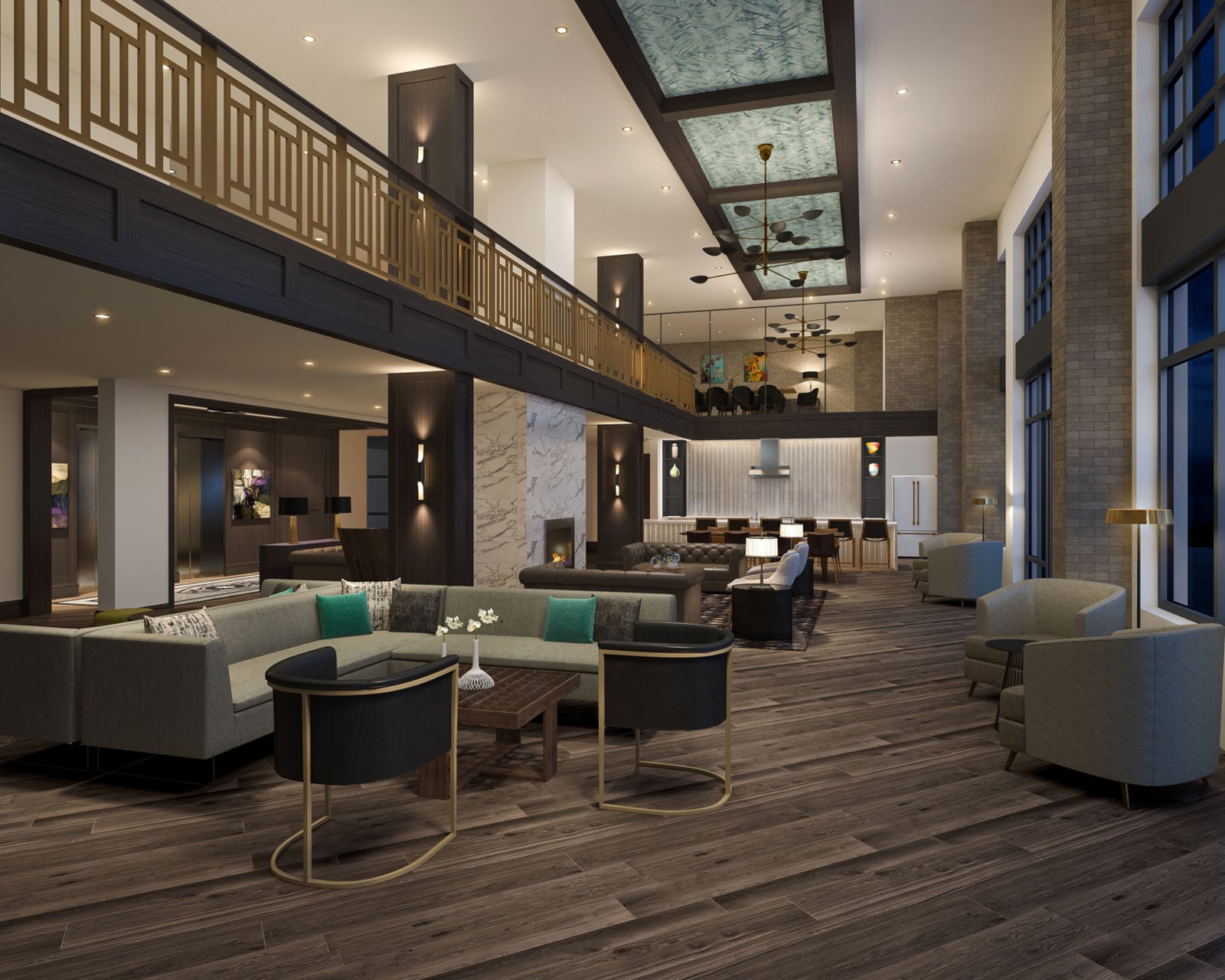 N 09C_Living Room & Kitchen_Night_View_2019-10-24_881