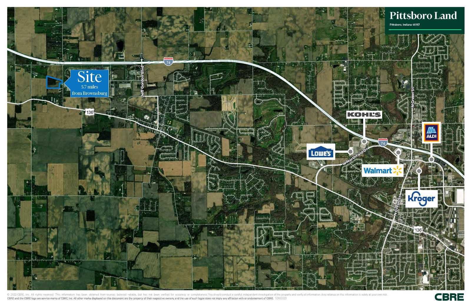 PittsboroLand_Aerial