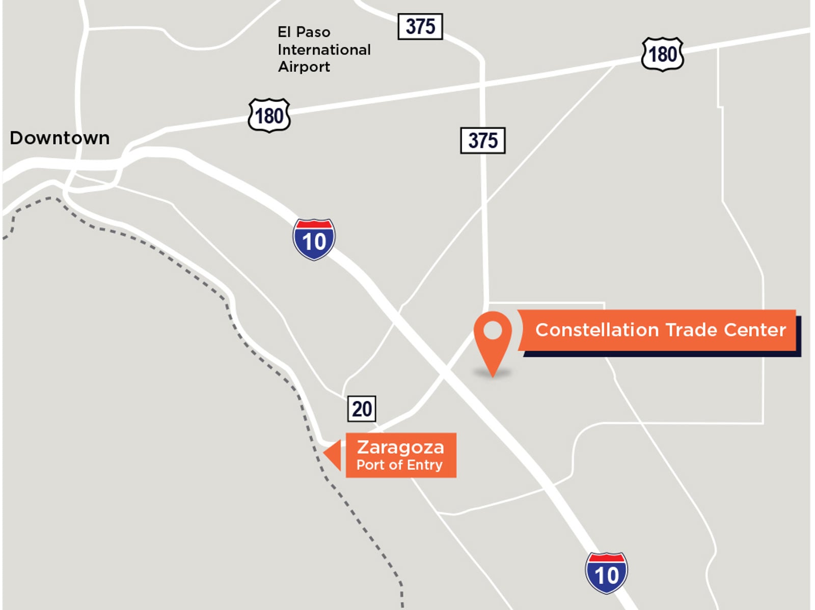 Constellation Trade Center - Map View