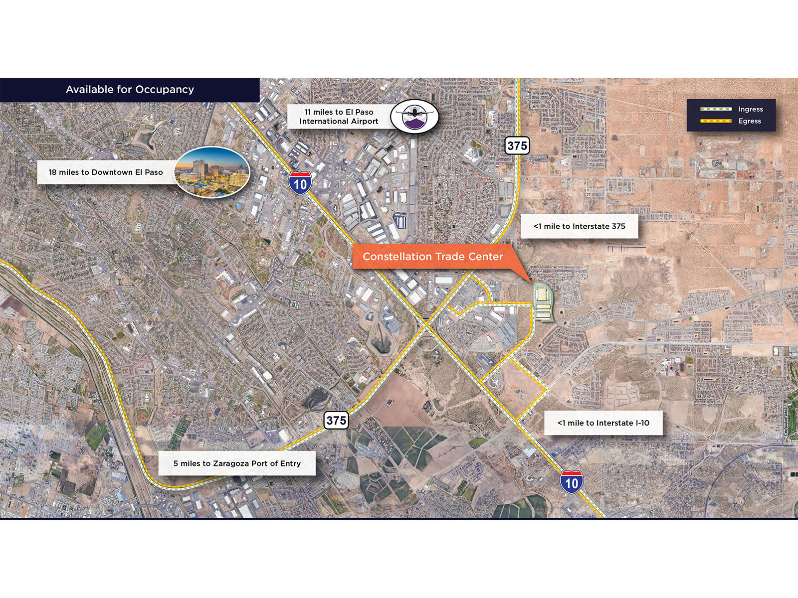 Constellation Trade Center - Aerial View