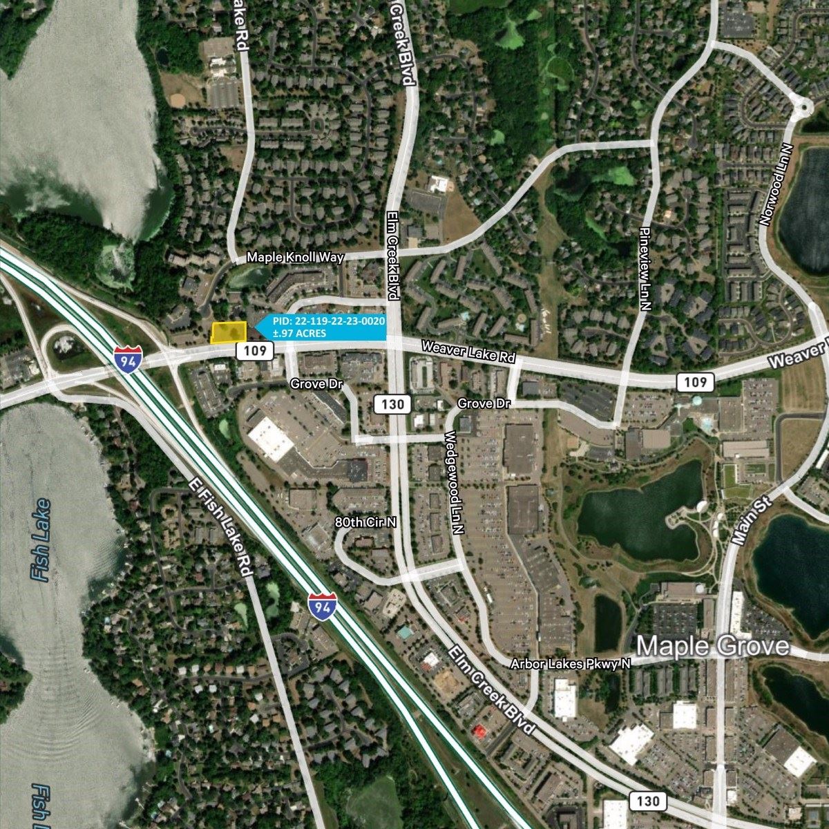 Maple Grove .97 acres 1.23