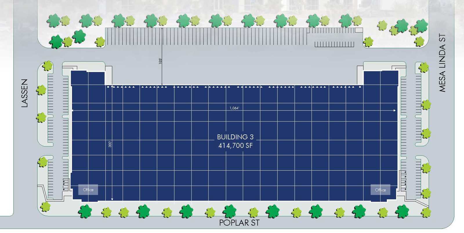 I-15 Bldg 3 - Site plan