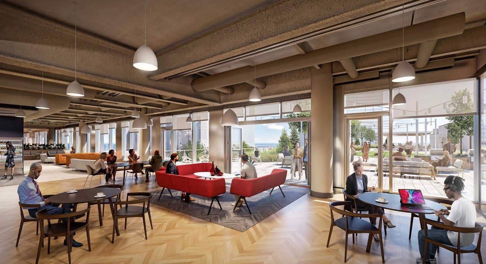 5207 S. Harper Avenue, Chicago, IL - Tenant Lounge