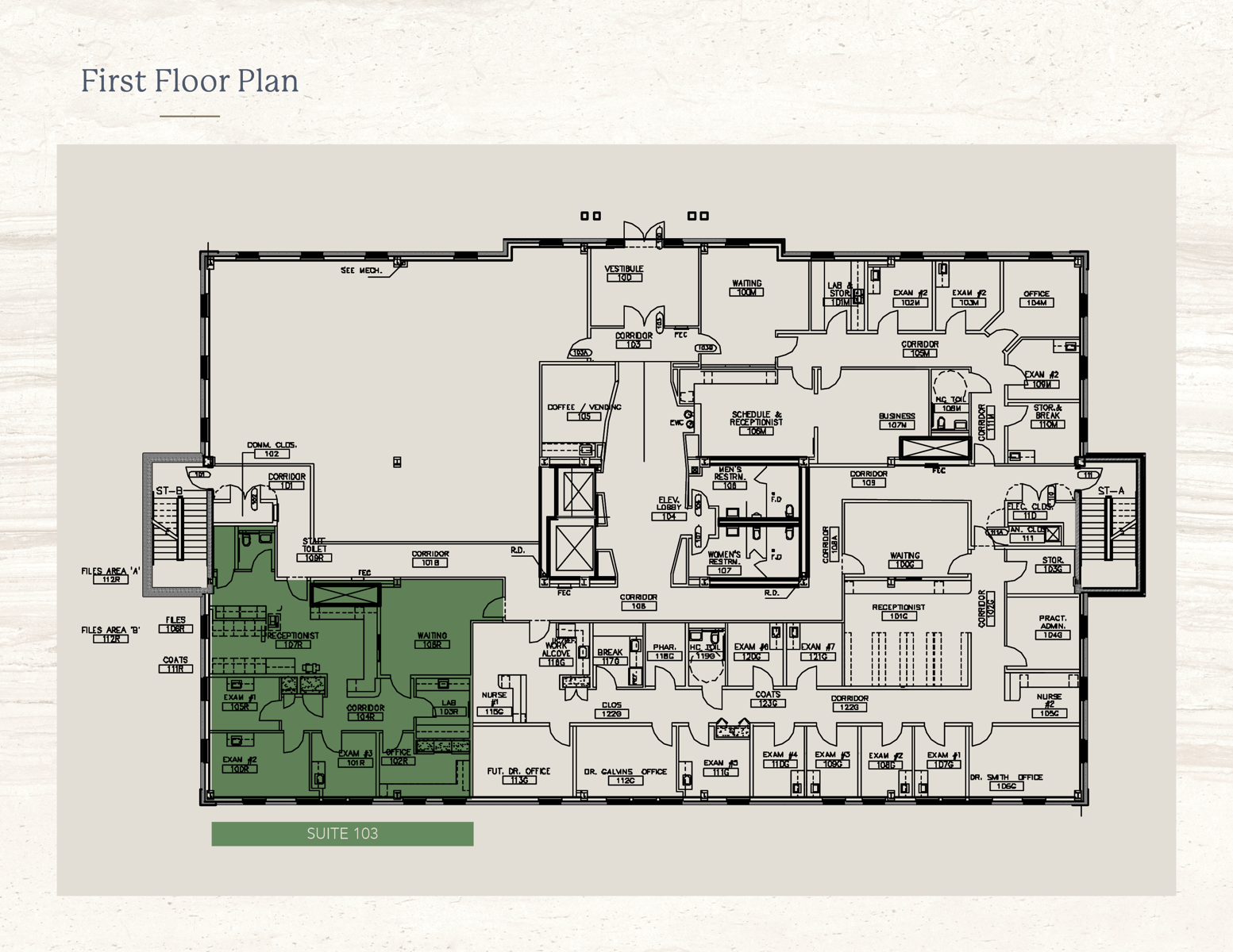 West Valley Medical - Floor Plan