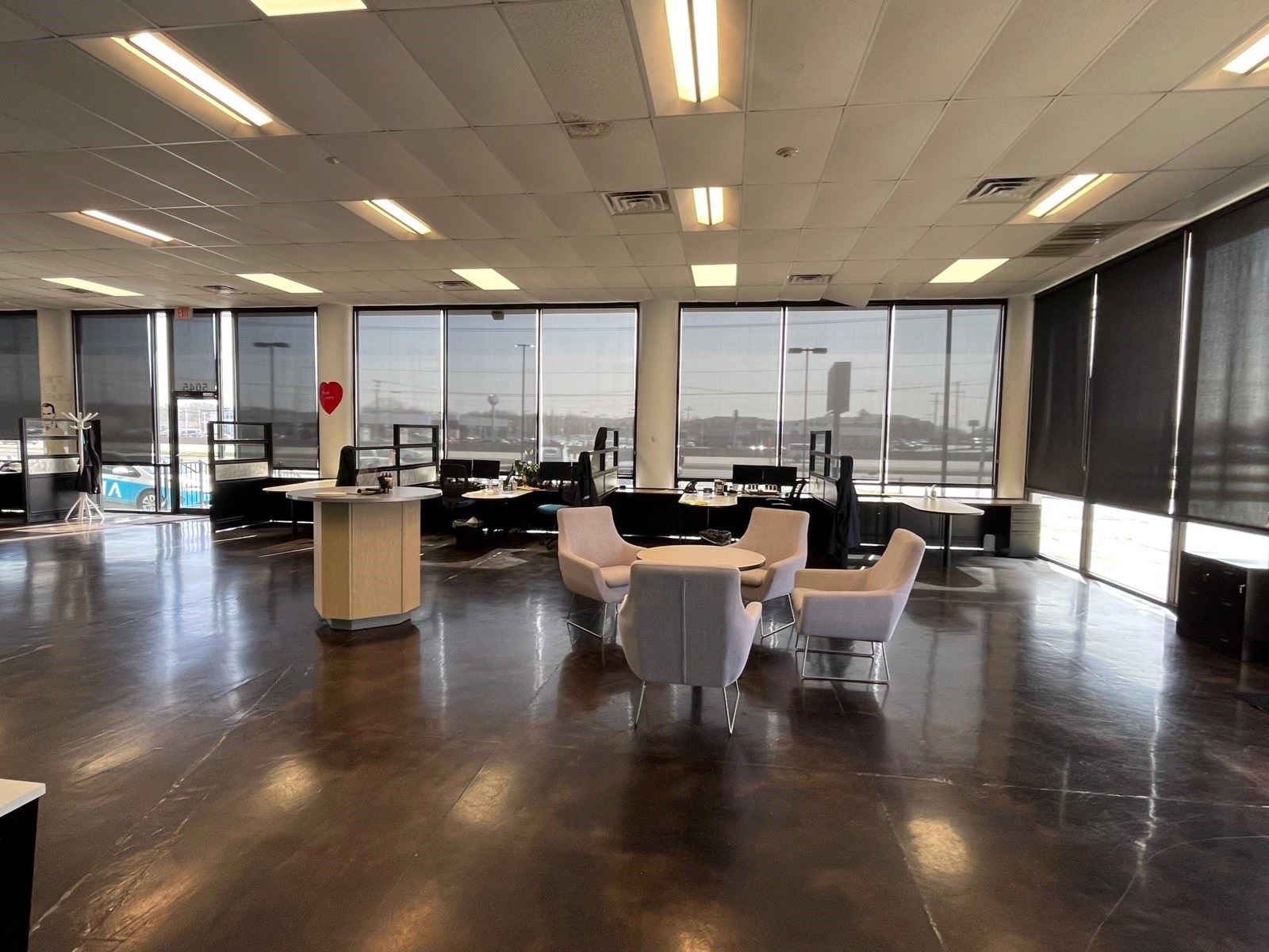 Showroom area view 1