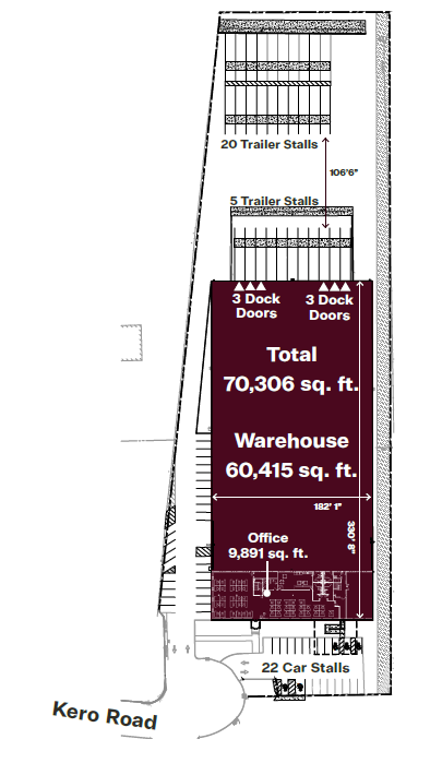 140 kero site plan