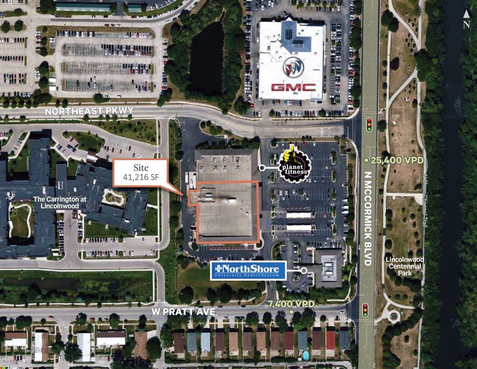 Former Walmart Lincolnwood SIte Plan