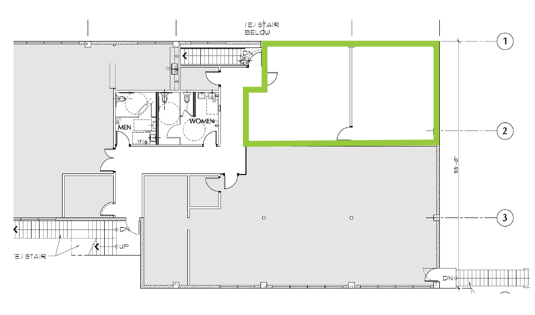 2nd Floor_970 SF_Outline